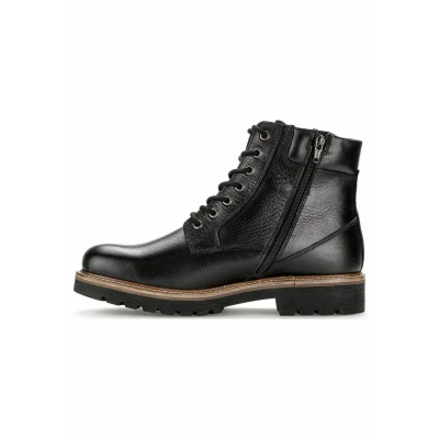 Abbildung von Pius Gabor Herren Boots,Schnürschuhe,Gore TEX,Latex Wechselfußbett,Wollfutter,Reißverschluss,Schnuerschuhe,straßenschuhe,Black,44.5 EU / 10 UK
