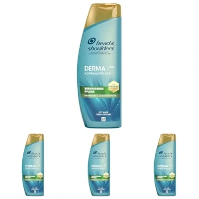 Abbildung von Head &amp; Shoulders DERMAXPRO Beruhigend, Anti Schuppen Shampoo Herren, 400 ml, mit Kaktus Extrakt, aktiver Aloe Vitamin E, Gegen Juckende und Trockene Kopfhaut