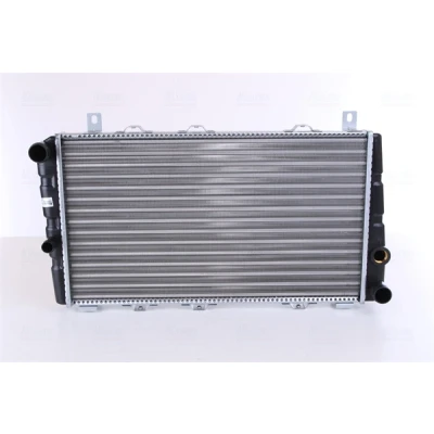 Abbildung von NISSENS 64011 Kühler, Motorkühlung Aluminium 485 285 33 Kühlrippen mechanisch gefügt SKODA: Felicia 2, 1 Pickup