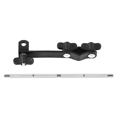 Abbildung von Meinl Percussion Microphone Clamp Set Halterung für Mikrofon Drum Sets Stahl, Schwarz (MPMDS)