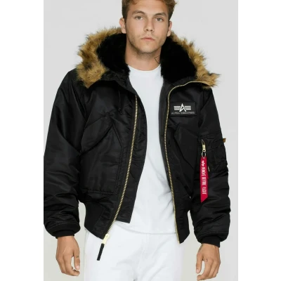 Abbildung von Alpha Industries Winterjacke, Herren, Größe: XXL, Black