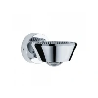 Abbildung von Paulmann 70947 LED Deckenleuchte Sabik IP44 230V rund incl. 1x9 / 1x4 Watt dimmbar Deckenleuchten Chrom Badlampe Kunststoff 2700 K