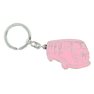 Abbildung von VW Collection by Brisa Volkswagen T1 Bulli BUS Schlüsselanhänger, Größe: One Size, Pink