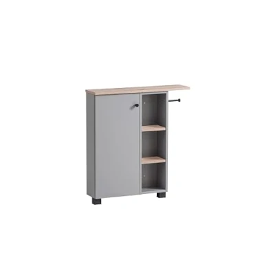 Abbildung von Schildmeyer Mehrzweckschrank &quot;Balto, Breite 70 cm&quot;, Holzdekor mit fühlbarer Struktur, Regal beidseitig montierbar