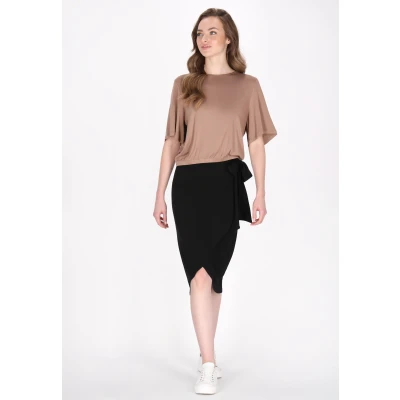 Abbildung von T Shirt DREIMASTER S / Sand 95% Viscose 5% Elastane