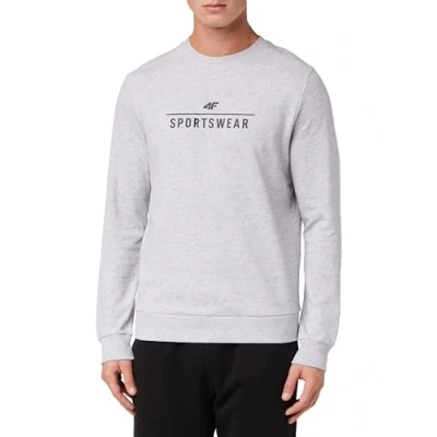 Abbildung von 4F Herren M692 Sweatshirt, Grau (Cold Light Grey Melange), XXL