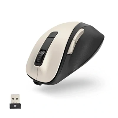 Abbildung von Hama Optische 6 Tasten Funkmaus, ergonomisch, Rechtshänder, leise ergonomische Maus (Funk)