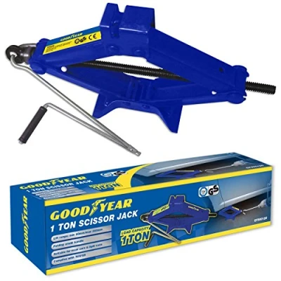 Abbildung von Goodyear Professioneller Scherenwagenheber für Auto und Transporter, 1 Tonne