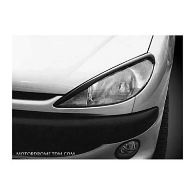 Abbildung von Satz Scheinwerferblenden kompatibel mit Peugeot 206 (ABS)