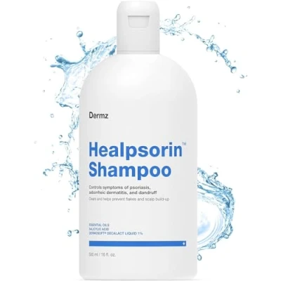 Abbildung von Healpsorin Psoriasis Shampoo Hilft bei trockener, juckender und schuppiger Kopfhaut Psoriasis, Ekzeme &amp; Dermatitis