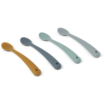 Abbildung von LIEWOOD Siv Löffelset 4er Pack, Blue Multi Mix