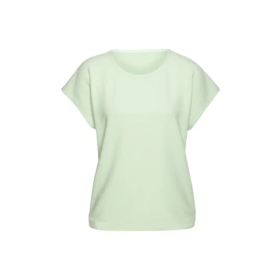 Abbildung von Vivance Kurzarmshirt mit dezentem Jacquard Muster aus pflegeleichter Qualität