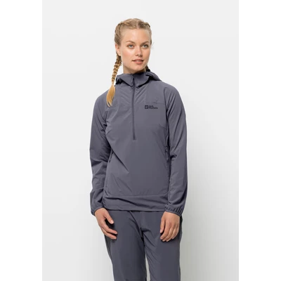 Abbildung von Jack Wolfskin Prelight Overhead Softshelljacke, Damen, Größe: XS, Dolphin