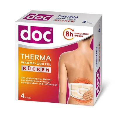 Abbildung von doc Therma Wärme Gürtel Rücken 4 St