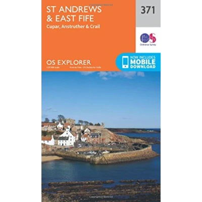 Abbildung von St Andrews and East Fife (OS Explorer Map, Band 371)