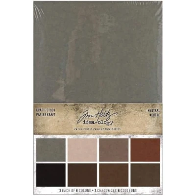 Abbildung von Idea ology Tim Holtz Kraft Stock Stack Neutral (TH94111)