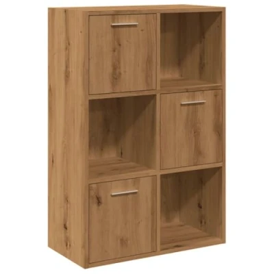 Abbildung von vidaXL Bücherschrank Artisan Eiche 60,5x30x90 cm Holzwerkstoff