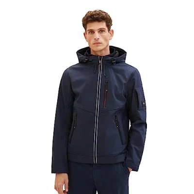 Abbildung von TOM Tailor Leichte Jacke, Herren, Größe: XL, Sky captain blue