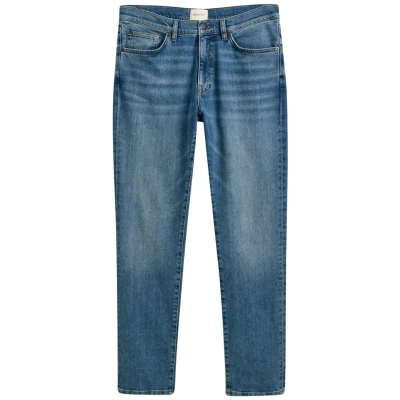 Abbildung von GANT Jeans Straight Leg, Herren, Größe: 30x32, Mid blue worn in