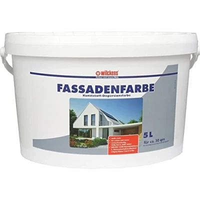 Abbildung von Wilckens Farben Fassadenfarbe, Fassadenfarbe Weiß 5 L
