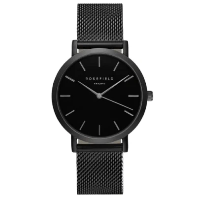 Abbildung von Rosefield Mercer Uhr, Damen, Größe: One Size, Black