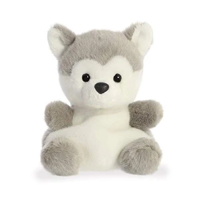 Abbildung von Aurora, 33474, Palm Pals, Busky Husky, 13cm, Plüschtier, grau/weiß
