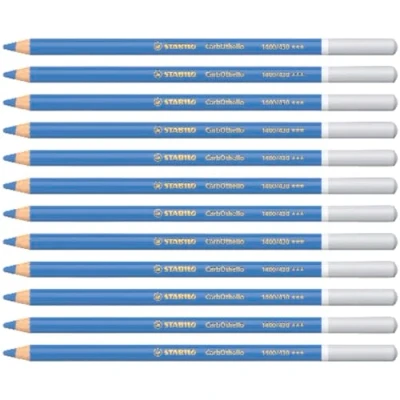Abbildung von Pastellkreidestift STABILO CarbOthello 12er Pack ultramarin mittel