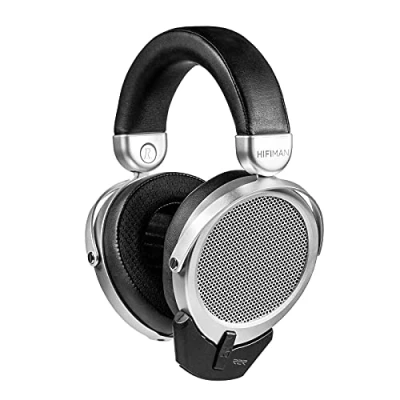 Abbildung von HIFIMAN Deva Pro Over Ear Full Size Open Back Planar Magnetic Headphone with Bluetooth Dongle/Receiver, Himalaya R2R Architecture DAC, Easily Switch Between Wired and Wireless, 5.0, Silber