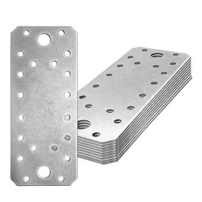 Abbildung von OMIdeas 10 x Flachverbinder (140 55 2) Verbindungsplatte Verbindungsblech Holzbau Verbinder Holzverbinder, Verzinkt