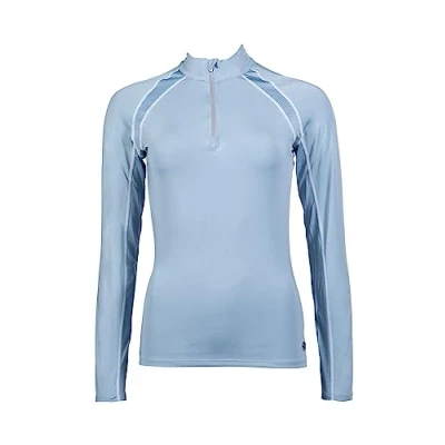 Abbildung von Damen Funktionsshirt Bloomsbury Langarm Rauchblau