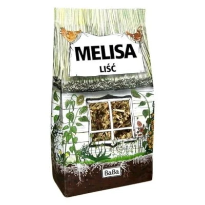 Abbildung von Melissentee geschnitten 200g BaBa FOOD Loser Kräutertee Getrockneter Zitronenmelissen Tee 100% reine und natürliche Melissenblätter Melisse als gesunder mit erfrischendem Aroma
