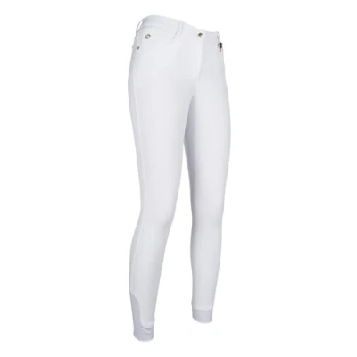 Abbildung von HKM Reithose LG Basic Weiß 46
