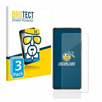 Abbildung von BROTECT Schutzglas für Infinix Note 30 Pro (3 Stück) Schutzfolie Panzer Folie Glas [Extrem Kratzfest 9H, Anti Fingerprint, Ultra Transparent]