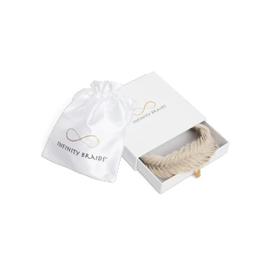 Abbildung von Infinity Braids Fishtail Braid Jolie Ashy Ribbon