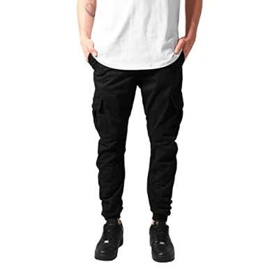 Abbildung von Urban Classics Herren Cargo Jogging Pants Hose, black, L