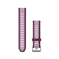 Abbildung von Garmin Quick Release 20 mm Silikonarmband (Gr. One Size) Lila/Pink für Sportuhren