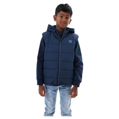 Abbildung von NAME IT Jungen NKMMYLANE Vest NOOS Pufferweste, Dark Sapphire, 164