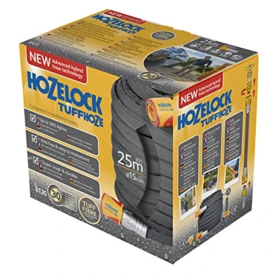 Abbildung von Hozelock Auto Reel 30 2403 0000 m 1 Stück Grau, Gelb Gartenschlauchtrommel