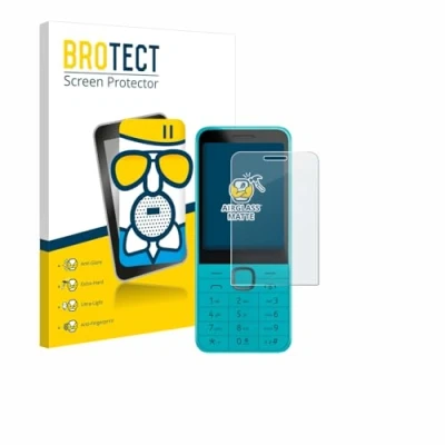 Abbildung von BROTECT Entspiegelungs Schutzglas für Nokia 235 4G (2024) Schutz Folie Panzerfolie Glas Matt [Extrem Kratzfest 9H, Anti Reflex, Fingerprint]