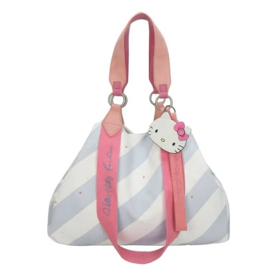 Abbildung von Fritzi aus Preußen IZZY Medium Hello Kitty Handtasche, Damen, Größe: One Size, Stripe ice blue