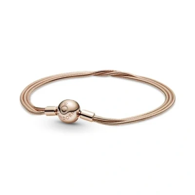 Abbildung von PANDORA Armband ROSE mehrreihiges Schlangenglieder