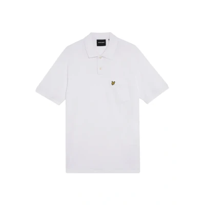 Abbildung von Lyle &amp; Scott Poloshirt aus Leinenmischung Weiß