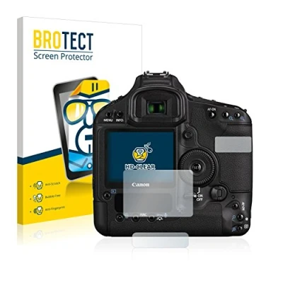 Abbildung von BROTECT (2 Stück Schutzfolie für Canon EOS 1D Mark III Displayschutz Folie Ultra Klar