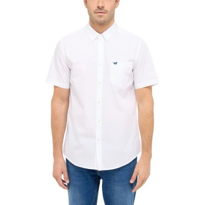Abbildung von Mustang Style Gilroy SLIM FIT Hemd, Herren, Größe: XXL, Blau