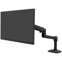 Abbildung von ERGOTRON LX Monitor Halterung in Schwarz, Tischbefestigung Arm mit patentierter CF Technologie für Bildschirme bis 34 Zoll, 3.211.3 kg und VESA Standard
