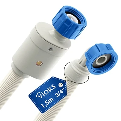 Abbildung von VIOKS Waschmaschinenschlauch Aquastop Wasserschlauch 3/4 Zoll Schlauch 1,5 m 25 C Spülmaschine/Aquastop Waschmaschine Waschmaschinen Zubehör &amp; Geschirrspüler