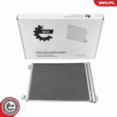 Abbildung von ESEN SKV 86SKV524 Klimakondensator mit Trockner Aluminium 512mm NISSAN: Micra IV Hatchback (K13) 1.2 DIG S 2011 2015