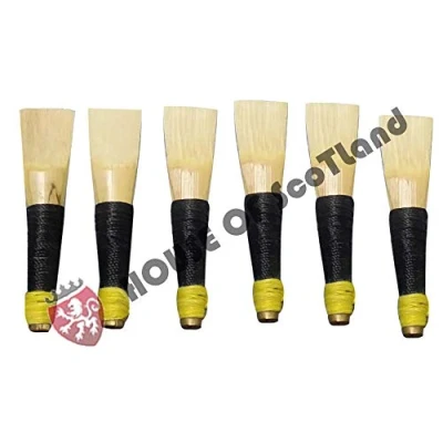 Abbildung von Great Highland Dudelsack Zuckerrohr Reed/Scottish Pipe Chanter Blätter bereit zu spielen 6 PCS