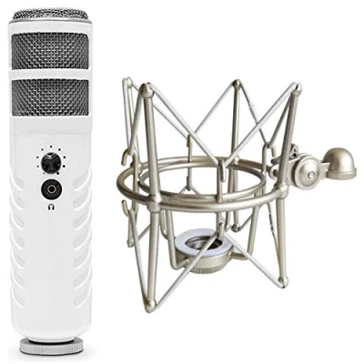 Abbildung von Rode Podcaster MKII USB Dynamisches Mikrofon + keepdrum MS088 Spinne