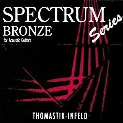 Abbildung von Thomastik Einzelsaite E .011 Stahl blank, vermessingt P11 für Akustikgitarren Spectrum Satz SB111; Plectrum Acoustic Series AC111, AC211; auch Gitarre und Jazz Gitarre, Natürlich